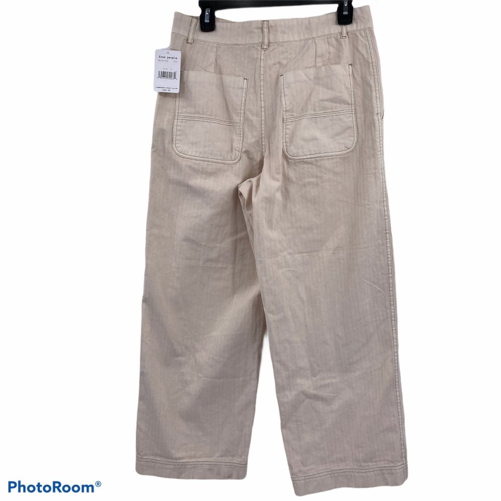 Free People Sunday Skies straight leg cropped jean - Picture 8 of 10